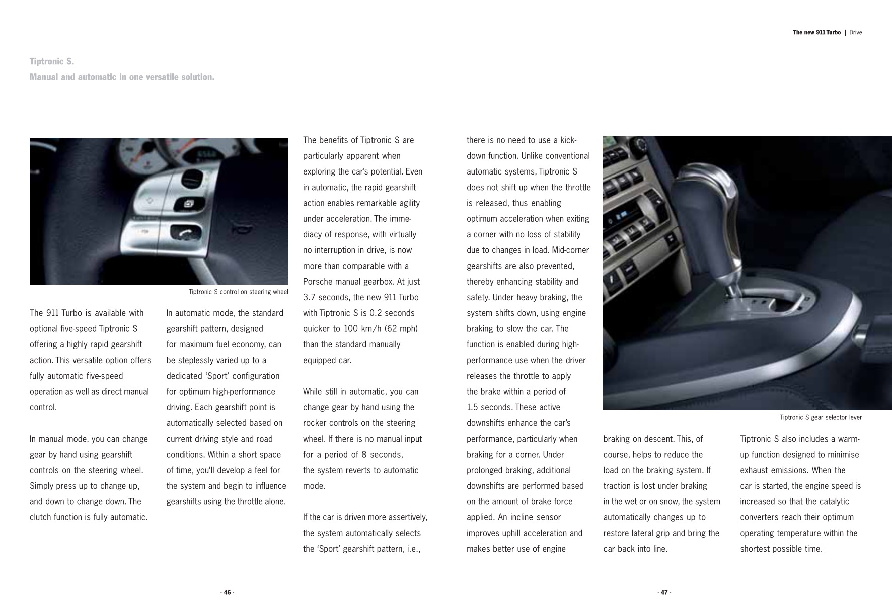 2006 Porsche 911 Turbo Brochure Page 57